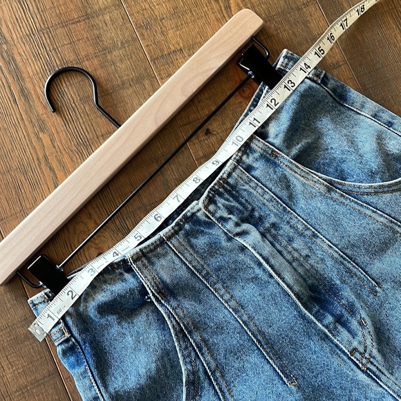 ASTR THE LABEL WASH HIGH WAIST DENIM  M - Picture 8 of 11